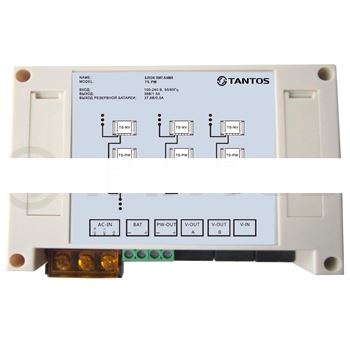 Блок питания TS-PW многоквартирного домофона 36В/1.5А с возможностью подключения резервной батареи 24В (TS-PW)