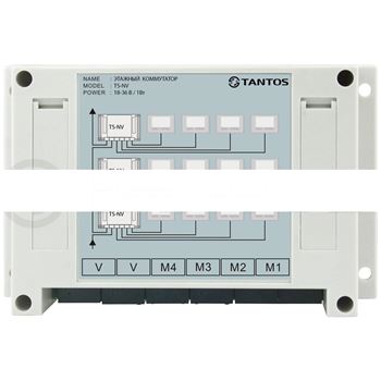 Дистрибьютор многоквартирного домофона этажный TS-NV для подключения 4-х мониторов (TS-NV)