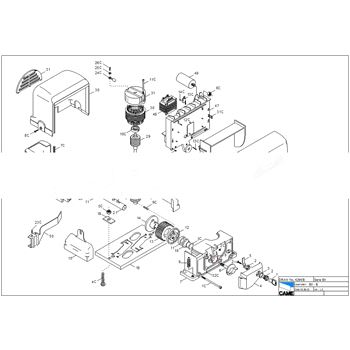 Электродвигатель CAT-X24 (арт119RIX011)