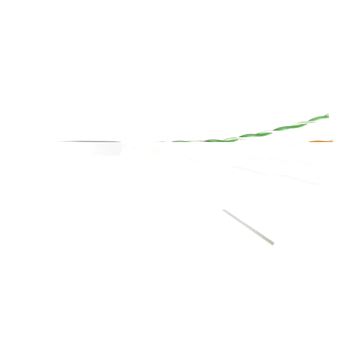 Кабель витая пара неэкранир. U/UTP категория 5e 4 пары (22 AWG) одножильный (solid) внешний PE черный