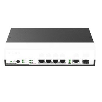 Коммутатор 8 портов 10/100Base-TX PoE ports + 2 порта Combo 10/100/1000Base-T/SFP Metro Ethernet (DES-1100-10P/A1A)