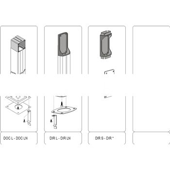 Крепление для фотоэлемента DIR к стойке (арт119RIR155)