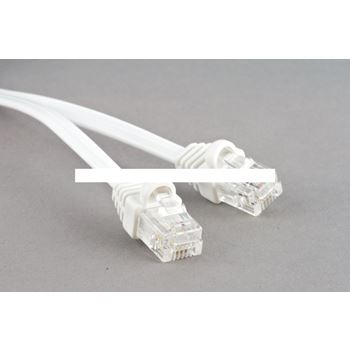 Патч-корд телефонныйPCM-RJ12-RJ12-3M-WH (3м)