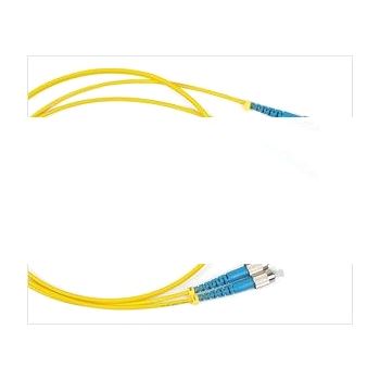 Патч-корд волоконно-оптический (шнур) SM 9/125 (OS2) FC/UPC-FC/UPC 2мм duplex LSZH (1м)