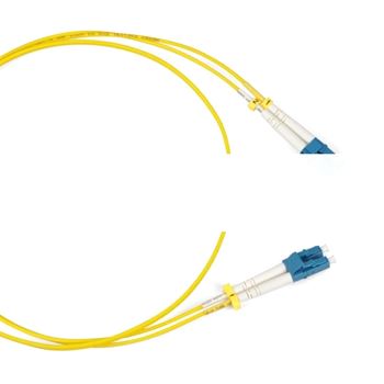 Патч-корд волоконно-оптический (шнур) SM 9/125 (OS2) LC/APC-LC/APC simplex LSZH (10м)