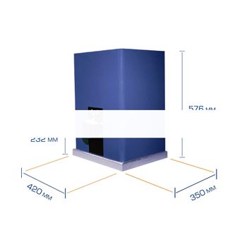 Привод д. откатных раздвижных ворот со встроенным блоком управления масса створки до 3500кг