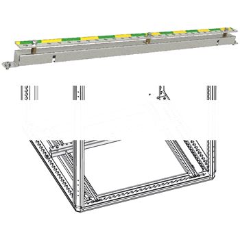 Шина заземления для шкафа шириной 1000мм (230651)