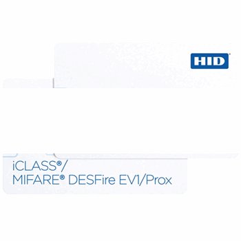 Смарт-карта iCLASS 32k bit (16k/16+16k/1) с 2 секторами + MIFARE 4K