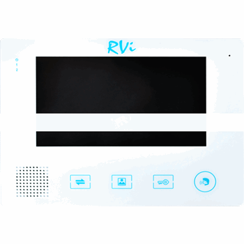 Видеодомофон Дисплей: 7 TFT LCD до 2 вызывных панелей для 4-х проводных систем контроля доступа