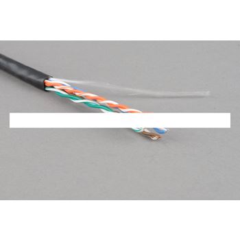 Витая пара неэкранированная U/UTP категория 5e 4 пары (24 AWG) многожильный (patсh) PVC розовый (305м)