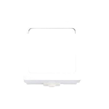 Выключатель одноклавишный белый IP44 открытый монтаж (А14-100)