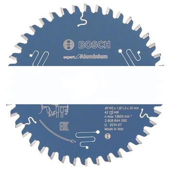 Диск циркулярный 140x20x1.8/1.3x42T