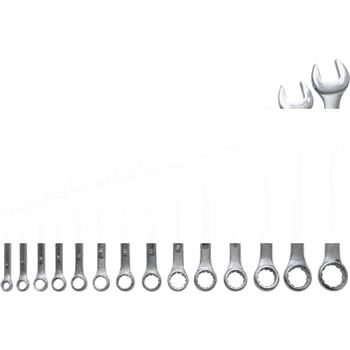 Ключи комбинированные усиленные набор 14 шт (8 - 24 мм)