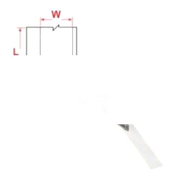 M71C-500-595-WT этикетки. Винил 12.7ммх15.24м. Белый.