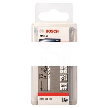 Сверло по металлу HSS-G 4.1мм Standard (10шт)