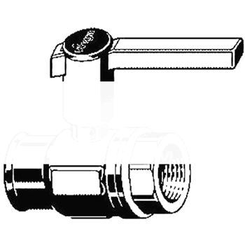 Кран шаровый Easytop DN15 1/2 ВВ бронза модель 22702