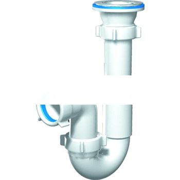 Сифон для мойки АНИ 1 1/2 x 40 прямоточный (D0100)