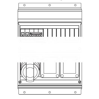 Бокс MP32 с розетками в сборе IP44 (MP32)