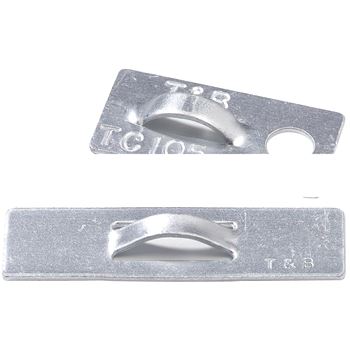Цоколь крепежный BEFESTIGUNGSSOCKEL TC 105 ALUMINIUM