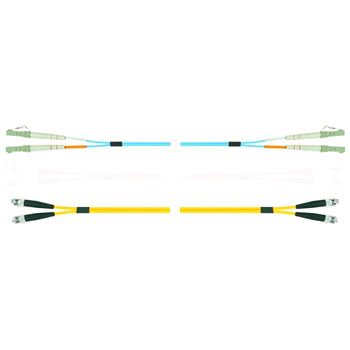 Duplex Jumper 50/125 MTRJ/SC 2M