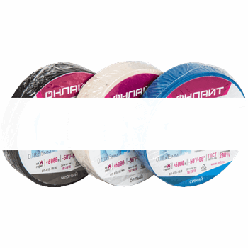 Изолента ОНЛАЙТ 71 673 OIT-B15-10/WH белая (71673)