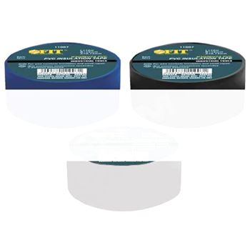 Изолента PVC 19 мм х 0,13 мм х 10 м (1шт., белая)