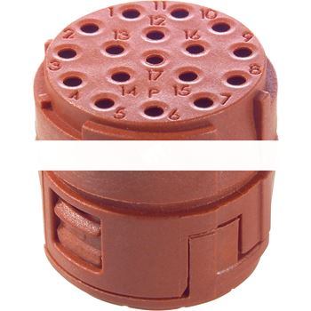 Изолятор EPIC M23 17P S D-SUB (20) EINSATZ