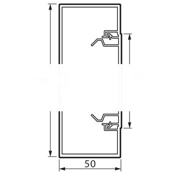 Кабель-канал 130x50мм