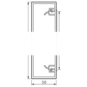 Кабель-канал 160x50мм