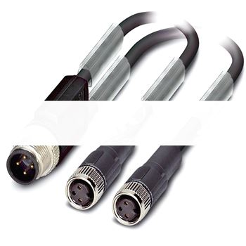 Кабель передачи данных AB-C3-M12Y-0.3PUR-M8FS