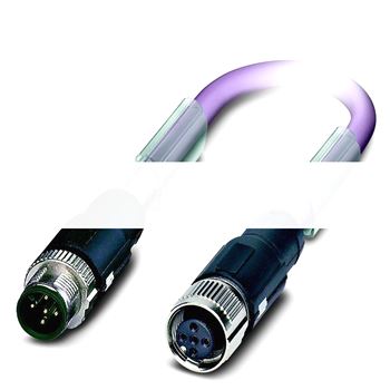 Кабель передачи данных AB-DN-M12MS-2.0PUR-M12FS