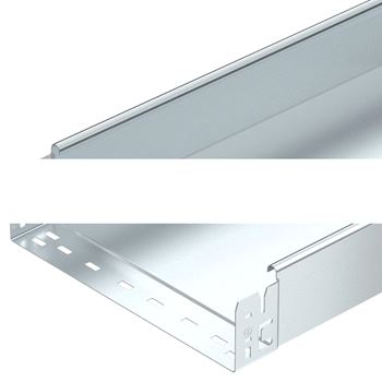 Кабельный листовой лоток неперфорированный 85x600x3050