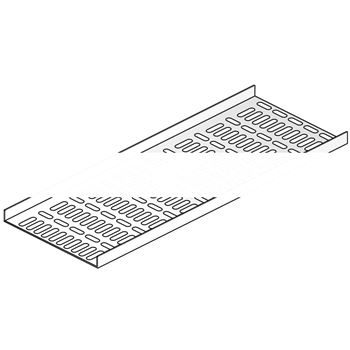 Кабельный лоток перфорированный с неокантованными бортами