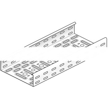 Кабельный лоток перфорированный с телескопическими концами