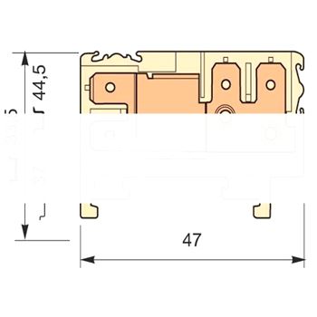 Клемма quick-connect HD6/8.2G.2G.2