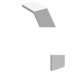 КЛУНц600-90 S=1,2мм крышка лотка углового вертик. поворот вниз оцинк.