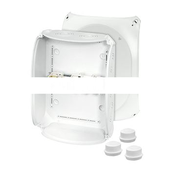 Коробка клеммная 5-пол. до 25 кв.мм 295х225х122 IP55/IP66 серая (DK 3525 S)