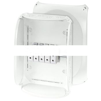 Коробка клеммная 5-пол. до 50 кв.мм 355х255х122 IP66 серая (DK 5055 G)