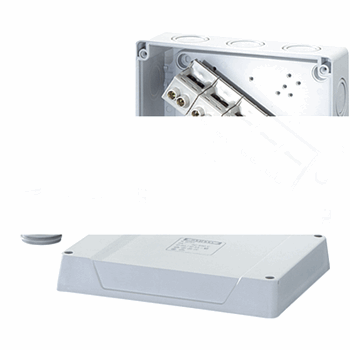 Коробка клеммная 5 положений до 25/35мм2 160х200х98 IP55/IP65 серая (K 9255)