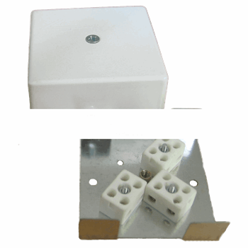 Коробка монтажная огнестойкая КМ-О(6к) - IP41 72х72 (КМ-О(6к) IP41)