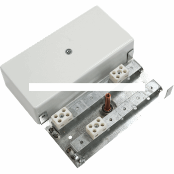 Коробка монтажная огнестойкая КМ-О(6к) - IP41-d (КМ-О (6к)-IP41-d)