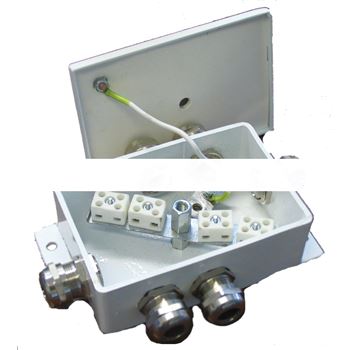 Коробка монтажная огнестойкая КМ-О(8к)-IP66четыре ввода BCFE (КМ-О(8к)-IP66 BCFE)