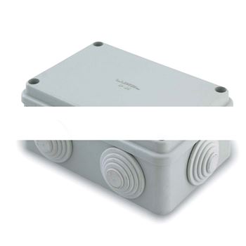 Коробка настенная с втулками LUXEL 120x80x50 УПМ IP55