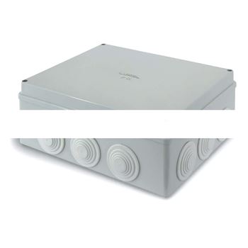 Коробка настенная с втулками LUXEL 240x190x90 УПМ IP55