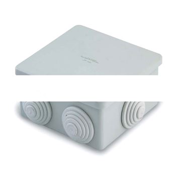 Коробка настенная втулки LUXEL 100x100x50 УПМ IP55