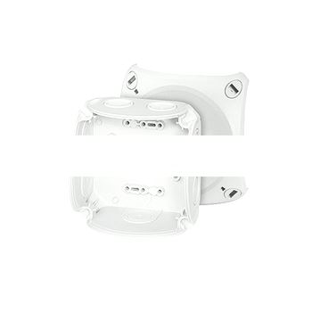 Коробка распределительная DK 0400 G д/внутр.      установки,IP66,(104х104х70мм),сер, 7 мемб. вв с   герм.зоной 6-15 Hensel (