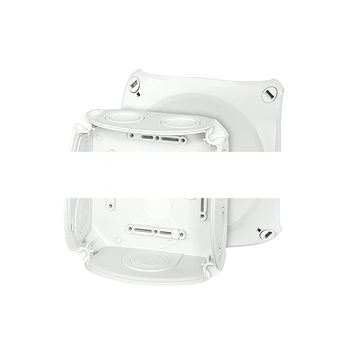 Коробка распределительная DK 0600 G д/внутр.      установки,IP66,(130х130х77мм),сер,7 мемб. вв с    герм.зоной 9-21мм Hensel