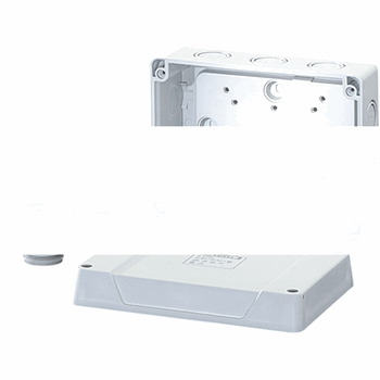 Коробка распределительная пустая 125х167х82 IP55/IP65 серая (K 9100)