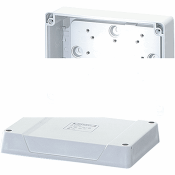Коробка распределительная пустая 125х167х82 IP65 серая (K 8100)