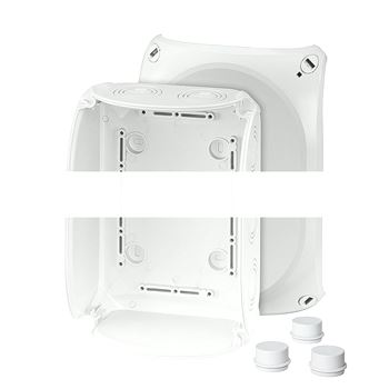 Коробка распределительная пустая 210х155х92 IP55/IP66 серая (DK 1600 GZ)